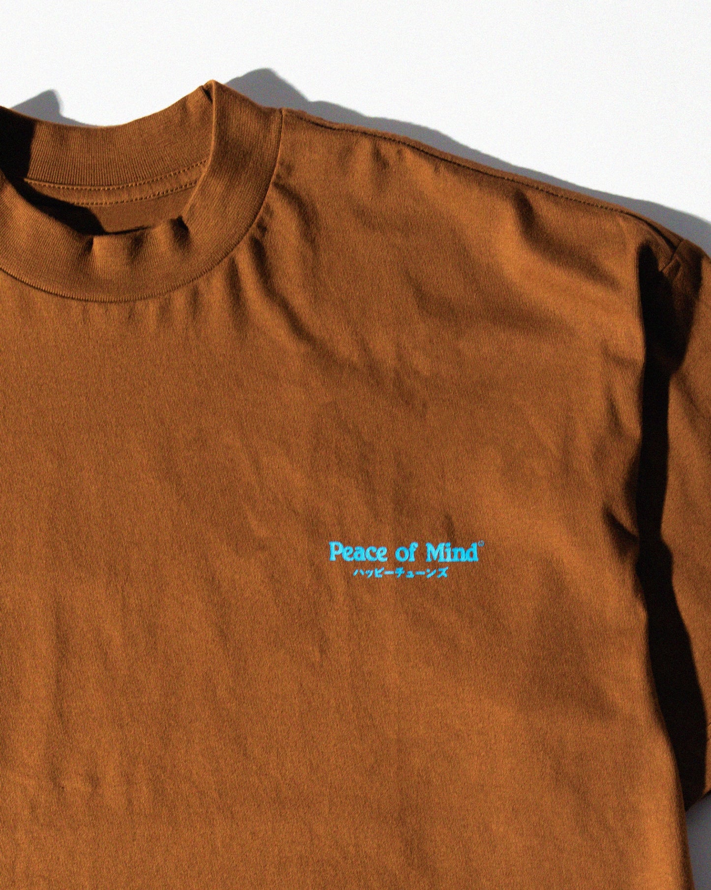 'Peace of Mind' Core SS Box Tee (Chestnut Brown)