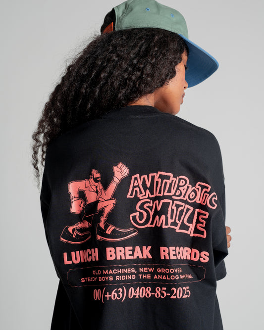 'Outpost' SS Box Tee (Black)