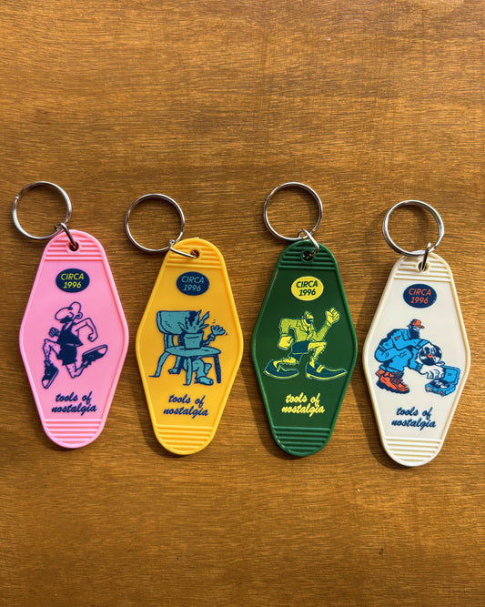 'Kick-Start' Blindpack Hotel Keychains