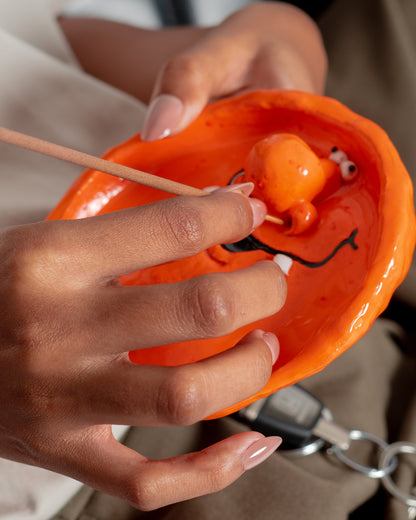 Schnoz Orange – Hand-made Incense Holder Tray (Antibiotic Smile x Madd Trays)