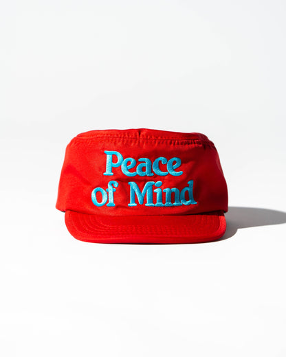 'Peace of Mind' Pillbox Hat (Chicago Red)