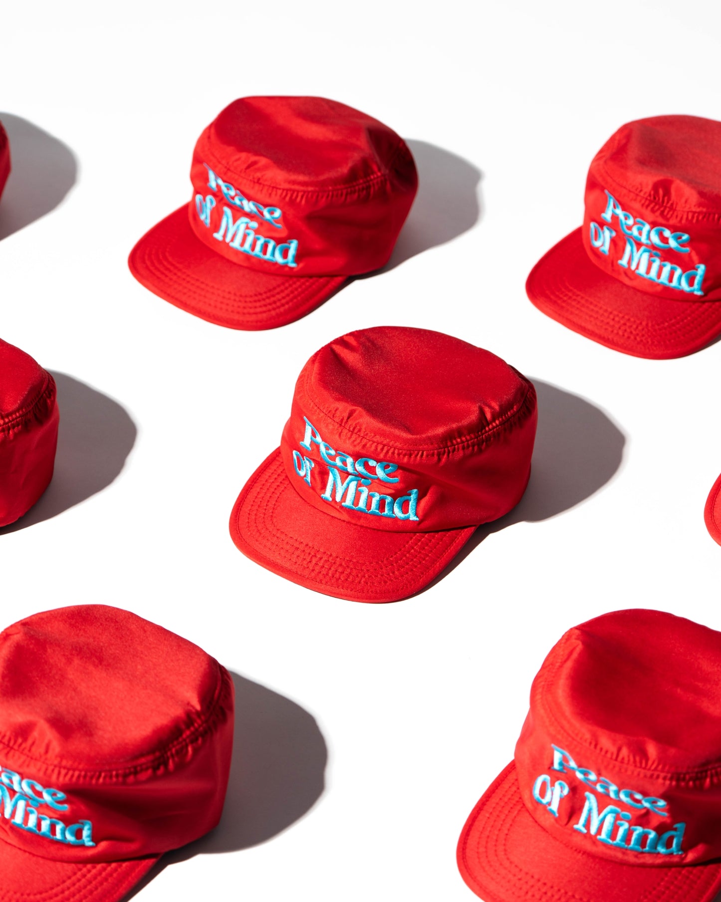 'Peace of Mind' Pillbox Hat (Chicago Red)