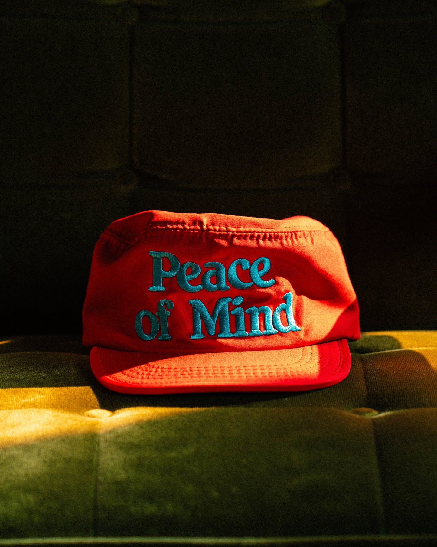 'Peace of Mind' Pillbox Hat (Chicago Red)