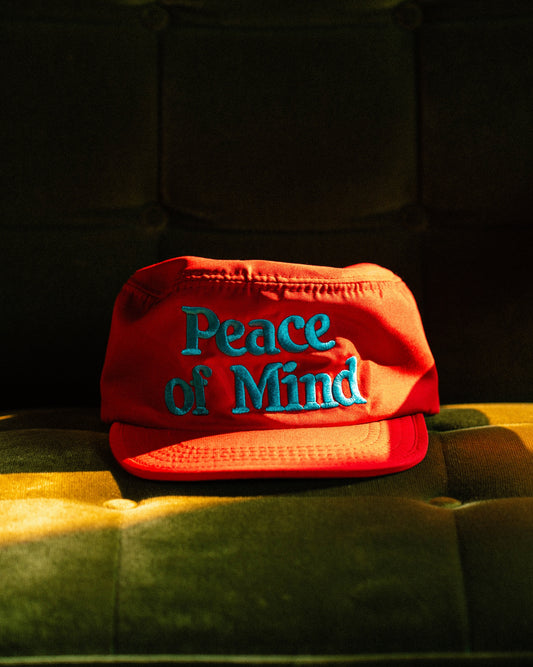 'Peace of Mind' Pillbox Hat (Chicago Red)