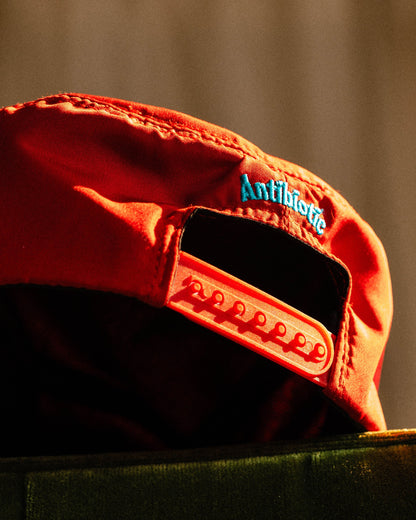 'Peace of Mind' Pillbox Hat (Chicago Red)