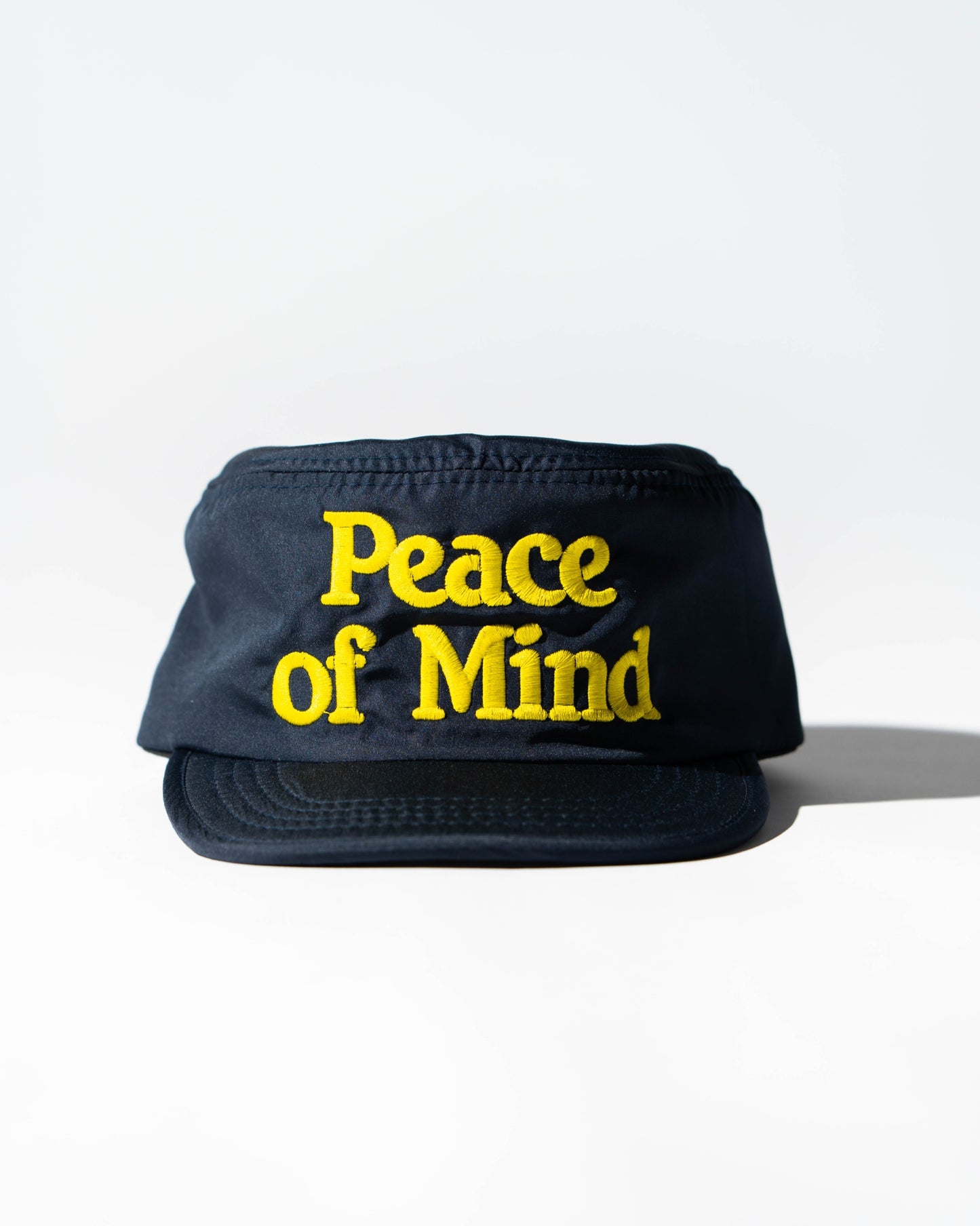 'Peace of Mind' Pillbox Hat (Navy Blue)