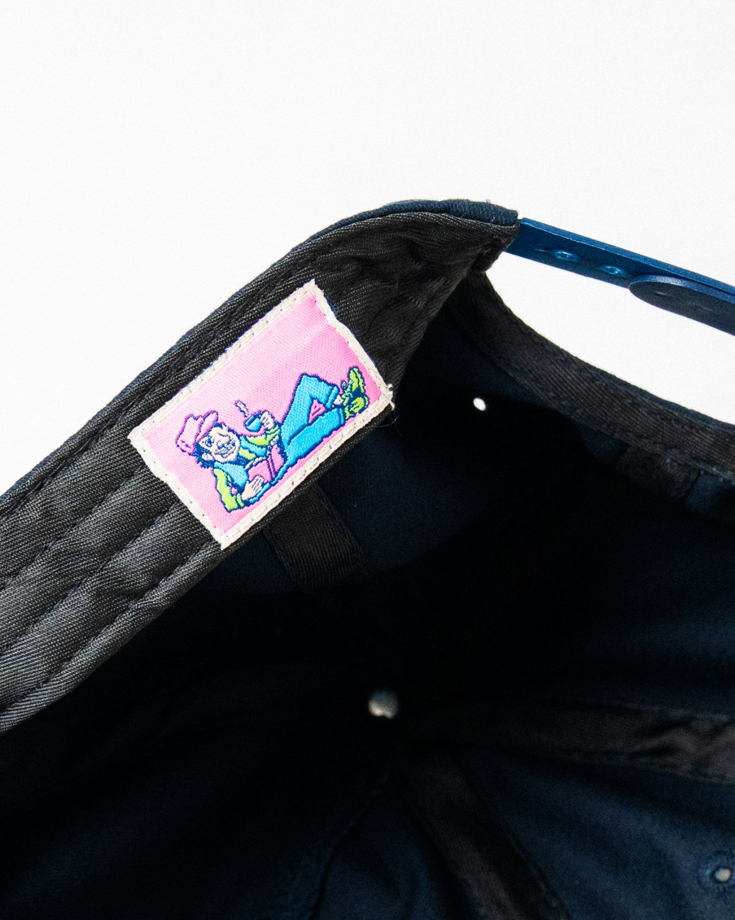 'Cast' 6-Panel Rope Cap (Navy Blue)