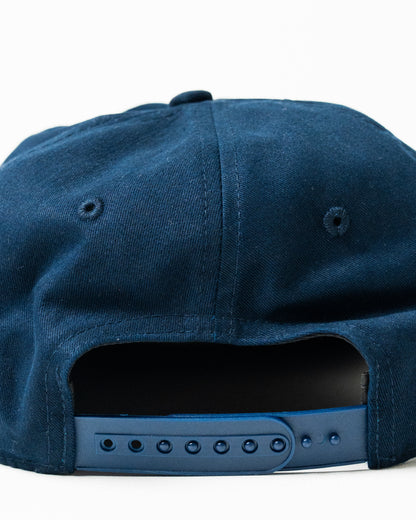 'Cast' 6-Panel Rope Cap (Navy Blue)