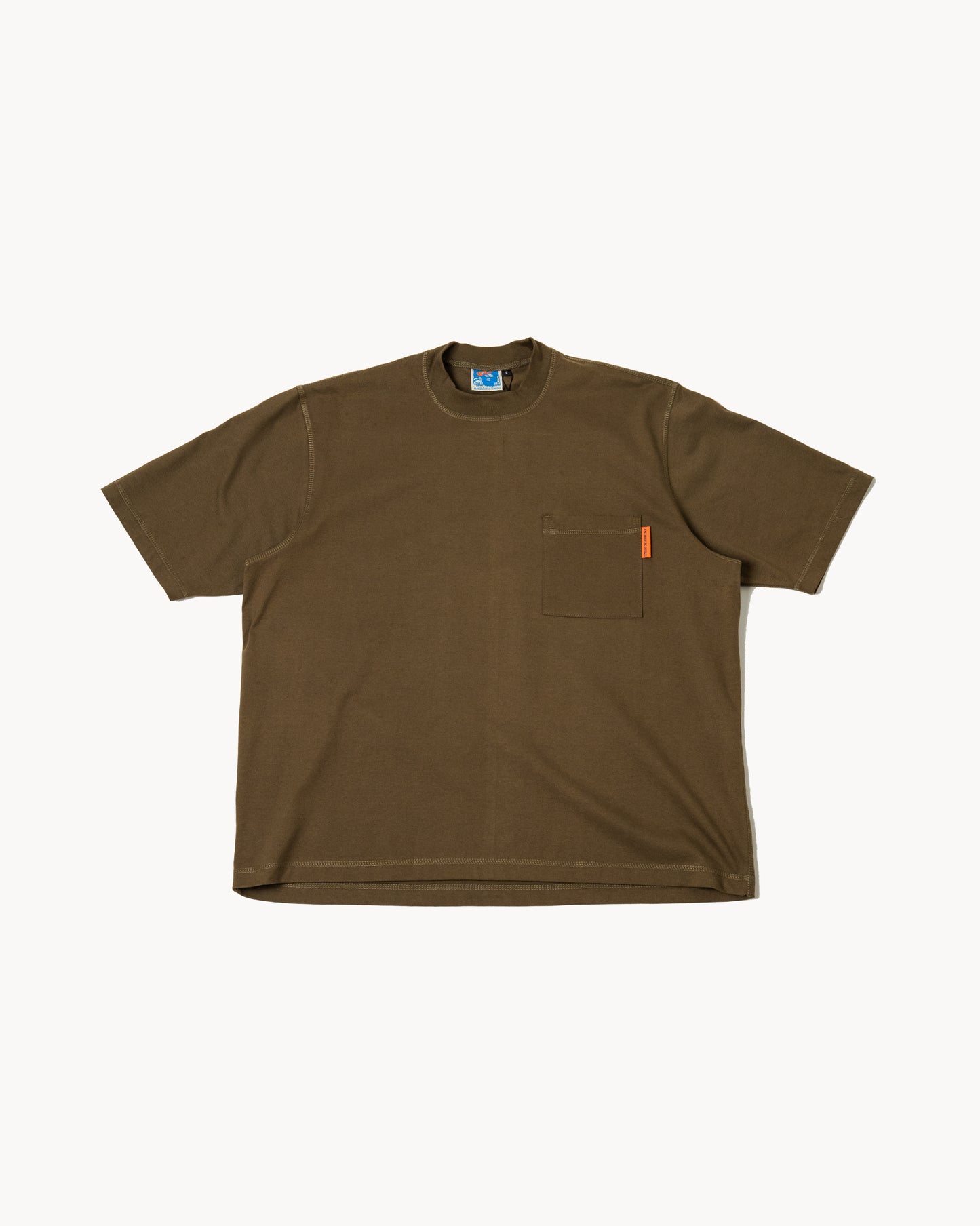 'Air' SS Pocket Tee (Olive Green)