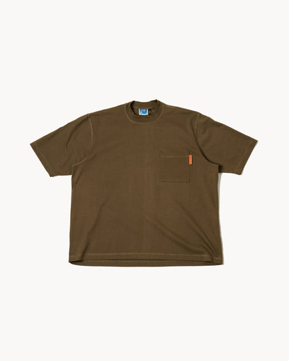 'Air' SS Pocket Tee (Olive Green)