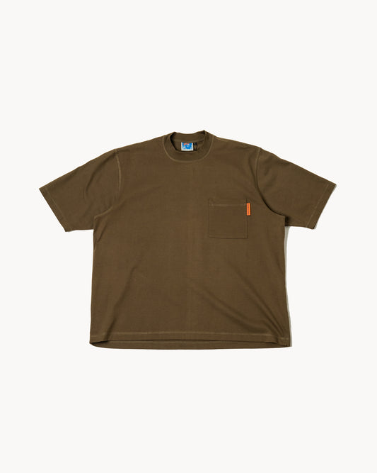 'Air' SS Pocket Tee (Olive Green)