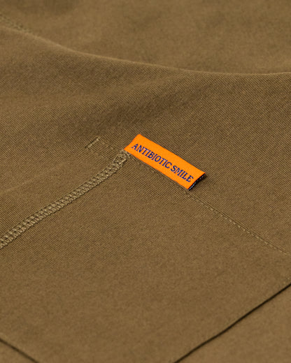 'Air' SS Pocket Tee (Olive Green)