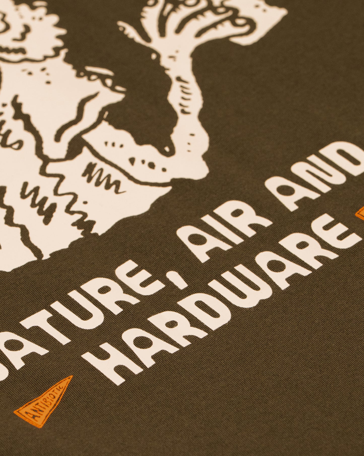 'Air' SS Pocket Tee (Olive Green)