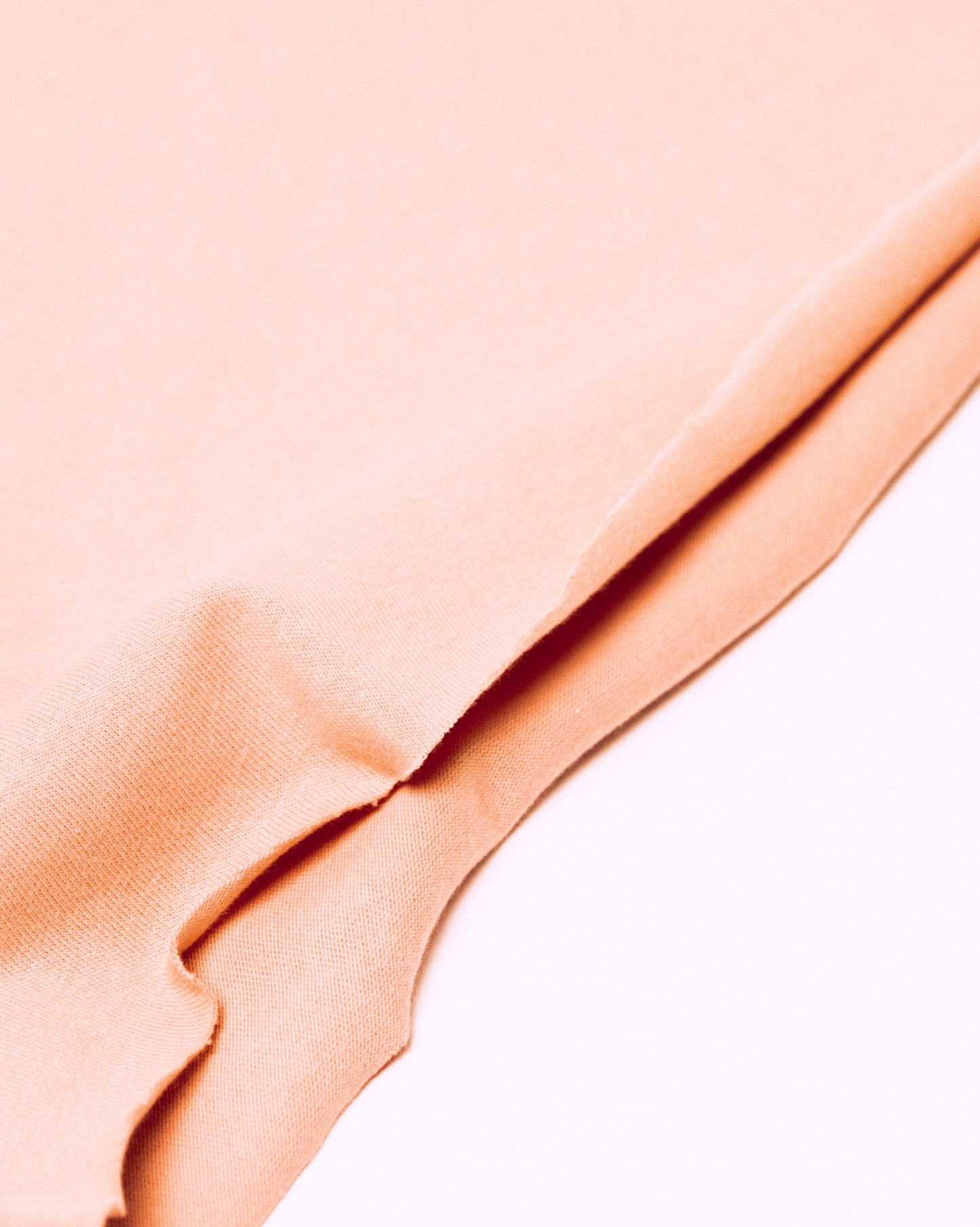 'Fisher' SS Chopped Hem Tee (Salmon)