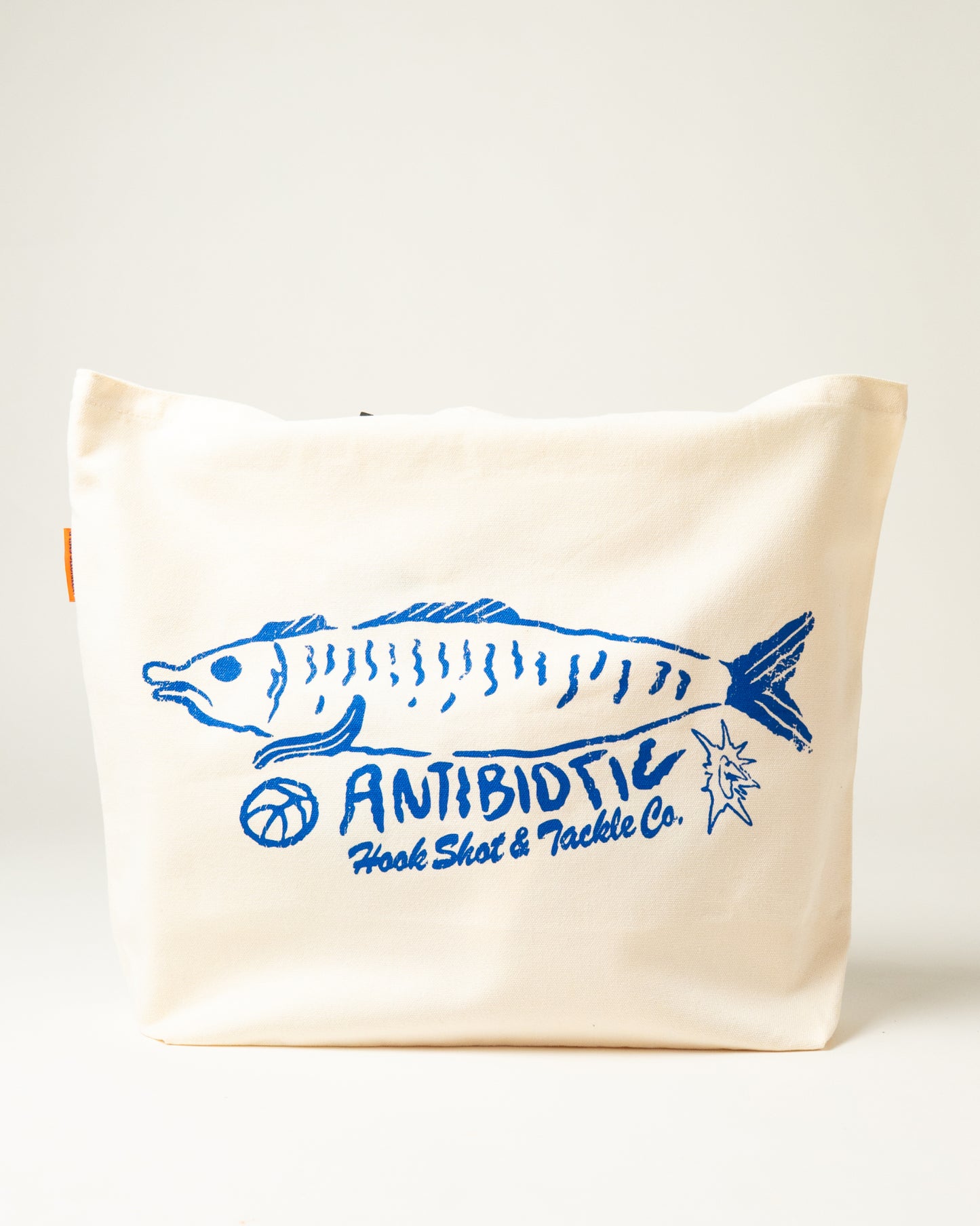 'Tackle' Double Handle Everyday Totebag (Cream)