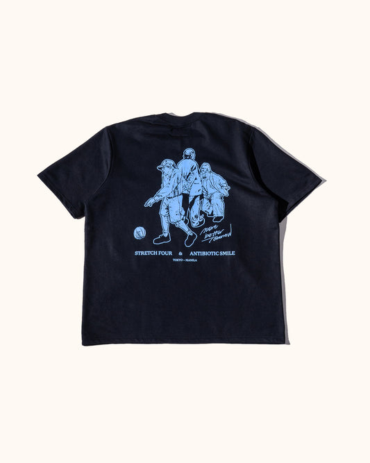 'GRANDPA' Stretch Four - SS French Terry Tee (Black)
