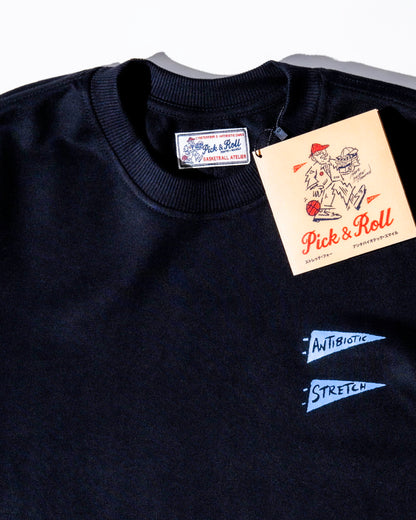 'GRANDPA' Stretch Four - SS French Terry Tee (Black)