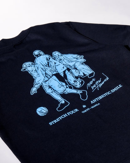 'GRANDPA' Stretch Four - SS French Terry Tee (Black)