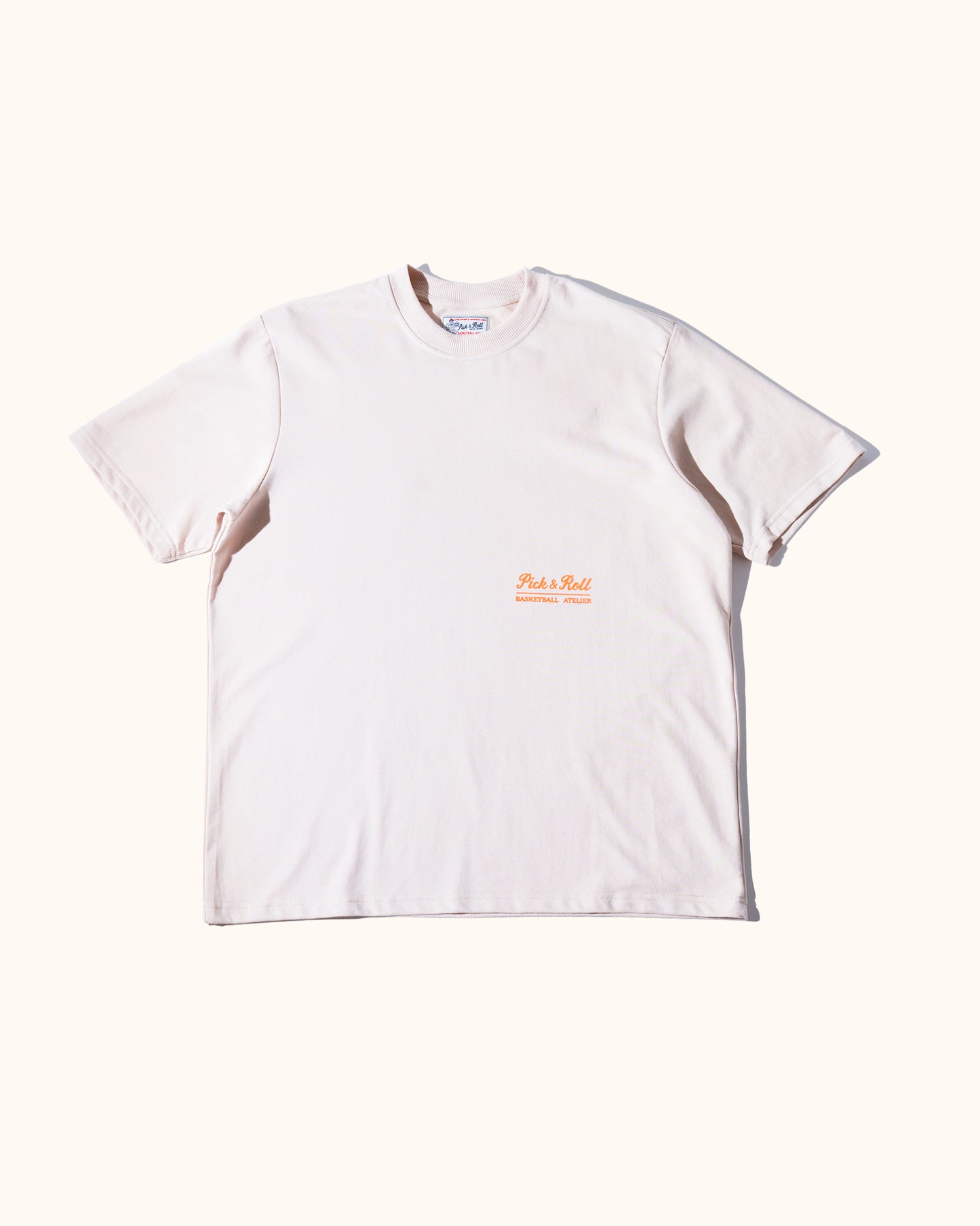 'ATELIER' Stretch Four - SS French Terry Tee (Beige)