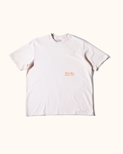 'ATELIER' Stretch Four - SS French Terry Tee (Beige)