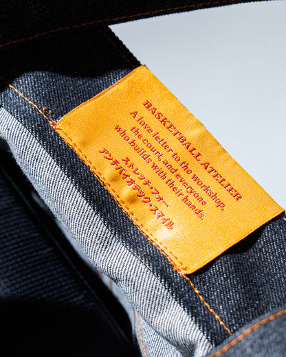 'DUNCAN' Stretch Four - Denim Totebag (Dark Navy)