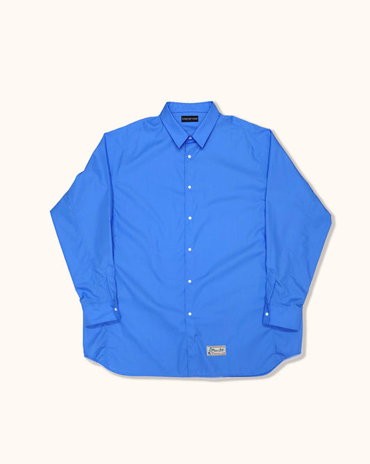 'CASTLE' Roster Shirt - Stretch Four -Sky Blue (Made in Japan)