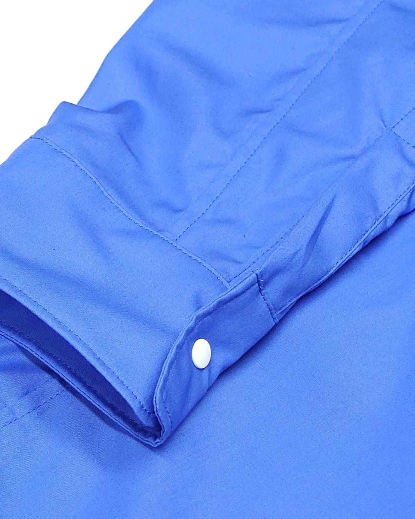 'CASTLE' Roster Shirt - Stretch Four -Sky Blue (Made in Japan)