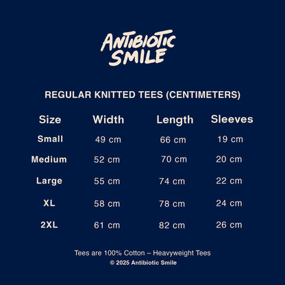 'Jog' Tee - Antibiotic Smile & Solevenir Collab (Ivory)