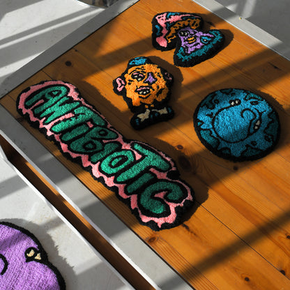 Butterbean, Fungi Funk & Planet Schnoz –  Coaster Rugs