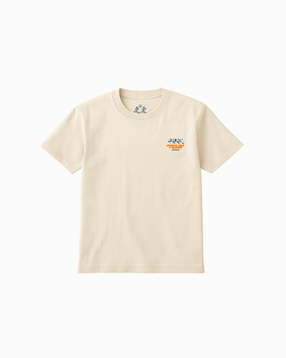 'Jog' Tee - Antibiotic Smile & Solevenir Collab (Ivory)