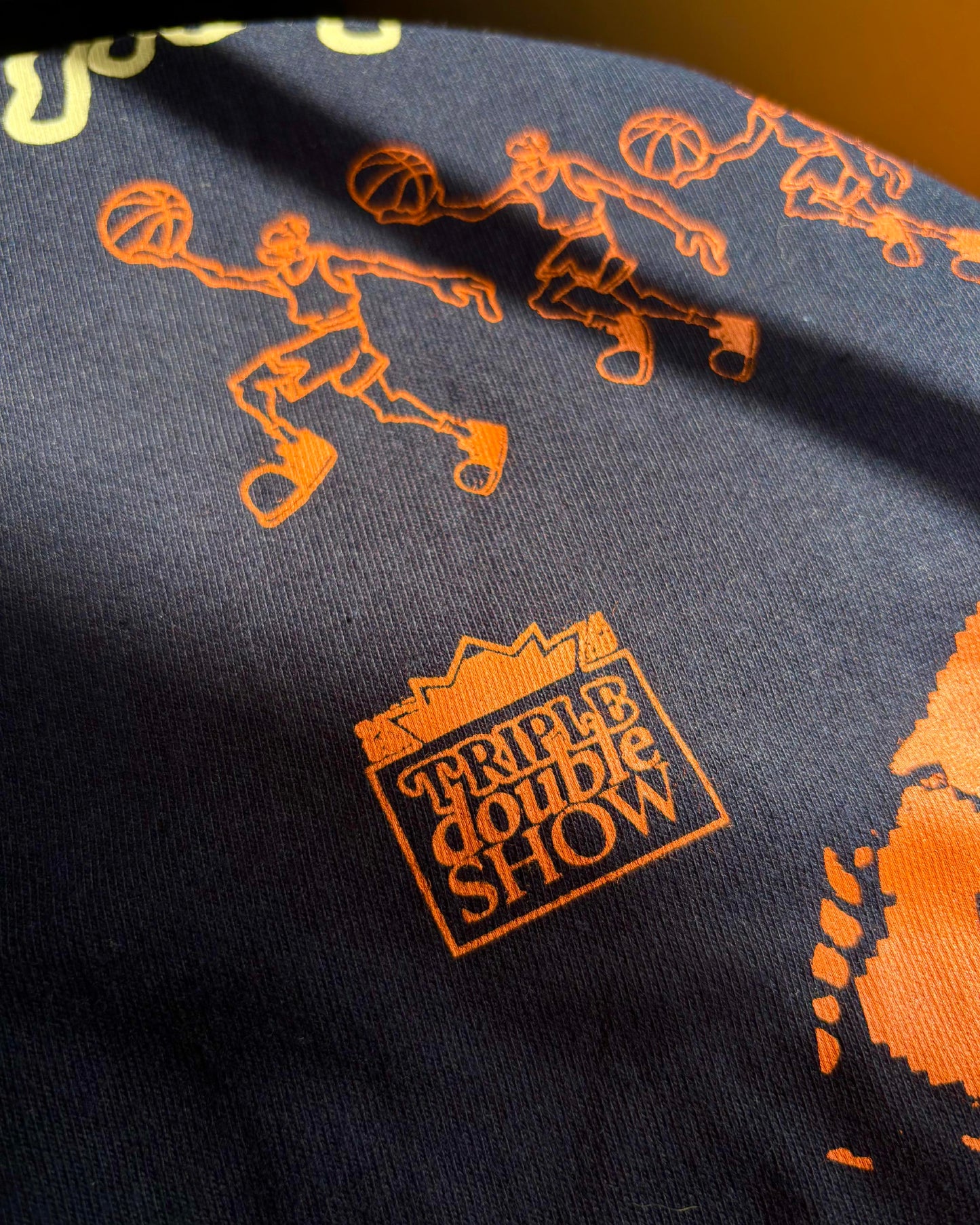 'Triple Double Show' Souvenir Tee (Navy Blue)